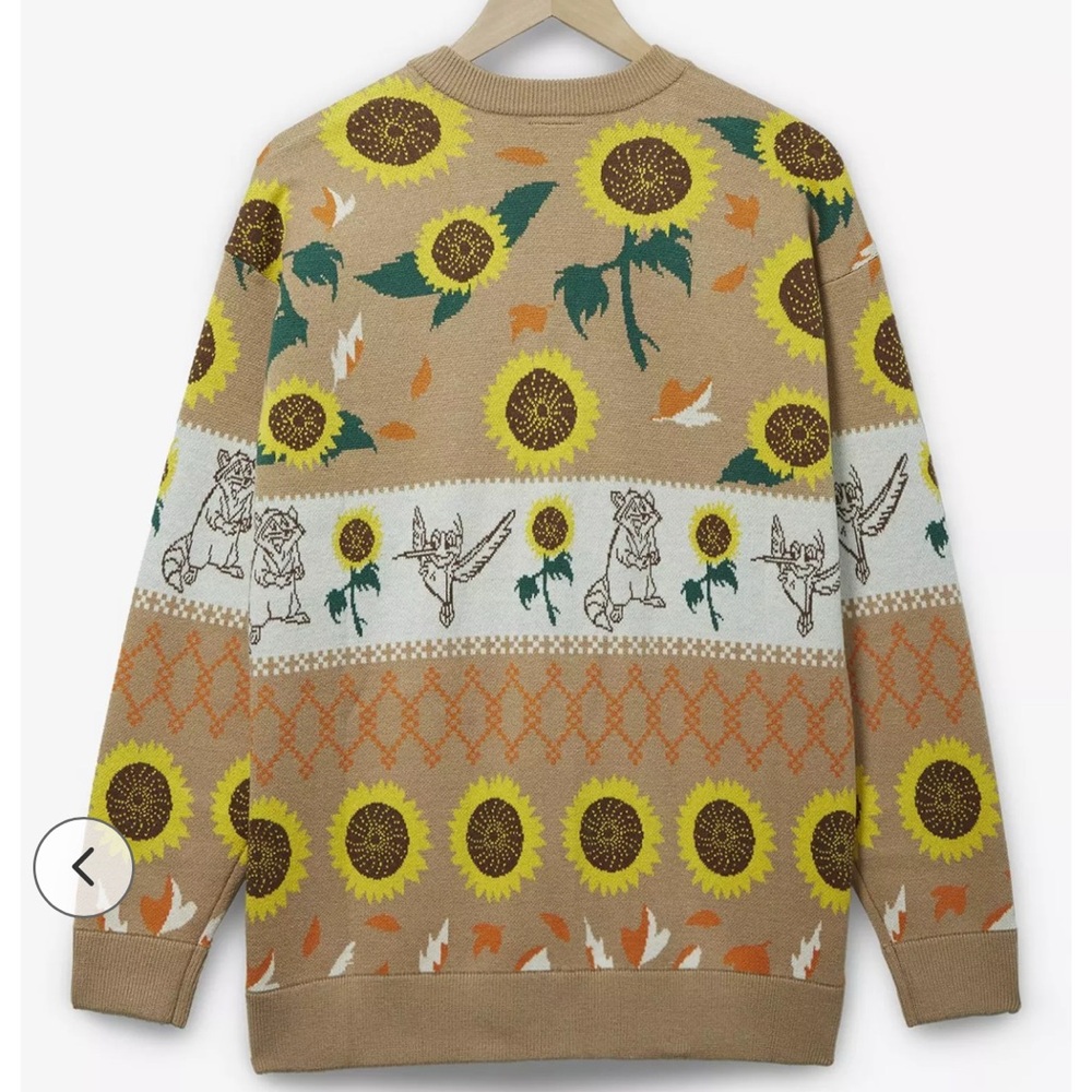 Disney princess pocahontas cardigan size medium boxlunch